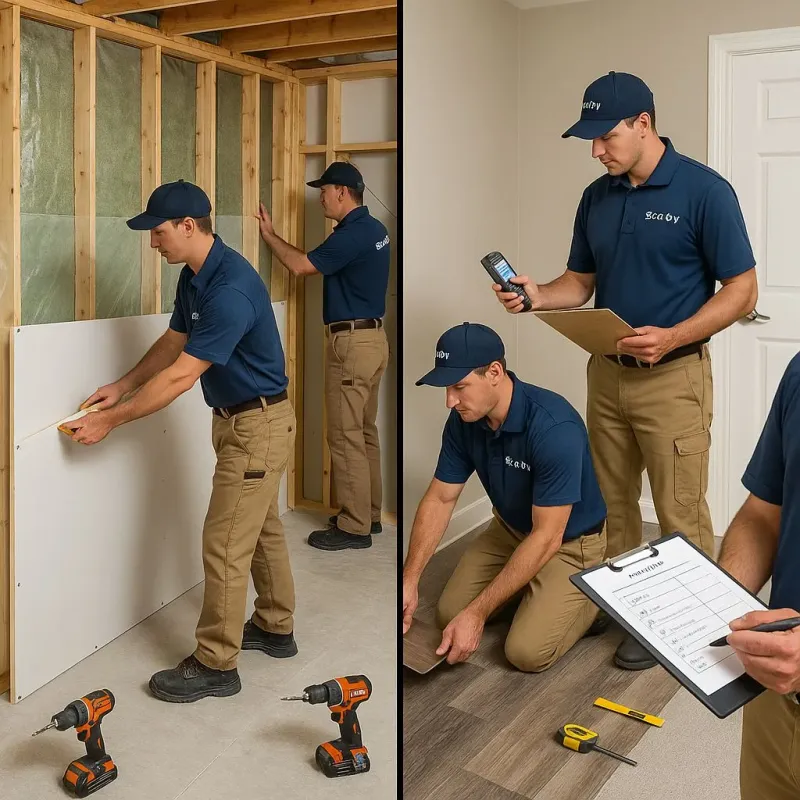 Repairs and Reconstruction process in Aspermont, TX